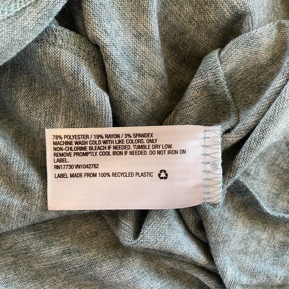 A New Day women's large pale green long sleeve stretchy turtleneck top - Picture 9 of 9